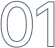 Symbol der Zahl 01