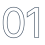 Symbol der Zahl 01