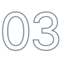 Symbol der Zahl 03