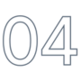 Symbol der Zahl 04