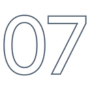 Symbol der Zahl 07